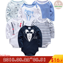 Load image into Gallery viewer, 2019 Carters Baby Boy Clothes bebe Baby Boy Clothing Underwear 3 6 9 12 18 24 Months Newborn Baby Girl Clothes Set Baby Rompers