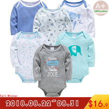 Load image into Gallery viewer, 2019 Carters Baby Boy Clothes bebe Baby Boy Clothing Underwear 3 6 9 12 18 24 Months Newborn Baby Girl Clothes Set Baby Rompers
