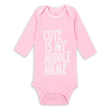 Load image into Gallery viewer, Baby Bodysuits and Baby pants suit O-neck Long Sleeved Clothing girl bibs Child Garment Toddler Underwear pant Infant Clothes