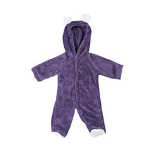 Load image into Gallery viewer, Baby Rompers Autumn Winter Warm Newborn Baby Girl Clothes Set Cute 3D Bear Ear Jumpsuit Baby Boy Clothes Set Baby Clothing Sets