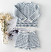 Load image into Gallery viewer, Baby Girl's knit Rompers Long Sleeve Wool Knitted Rompers Baby Princess Triangle Jumpsuit Toddler Kid's Autumn Winter Clothing