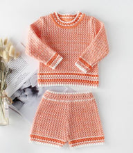 Load image into Gallery viewer, Baby Girl's knit Rompers Long Sleeve Wool Knitted Rompers Baby Princess Triangle Jumpsuit Toddler Kid's Autumn Winter Clothing