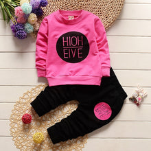 Load image into Gallery viewer, Autumn 3pcs Baby Clothes Sets For Baby Girl Boy Clothes Suits Kids Clothing Cotton Tshirt Trousers Vest Active Children Spring
