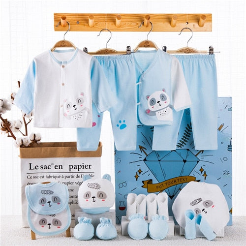 summer clothes for infants 18 piece/lot Newborn Baby Girl Clothes 100% Cotton Infant Baby Girl Su – Acaciaki