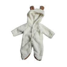 Load image into Gallery viewer, Baby Rompers Autumn Winter Warm Newborn Baby Girl Clothes Set Cute 3D Bear Ear Jumpsuit Baby Boy Clothes Set Baby Clothing Sets
