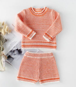 Baby Girl's knit Rompers Long Sleeve Wool Knitted Rompers Baby Princess Triangle Jumpsuit Toddler Kid's Autumn Winter Clothing